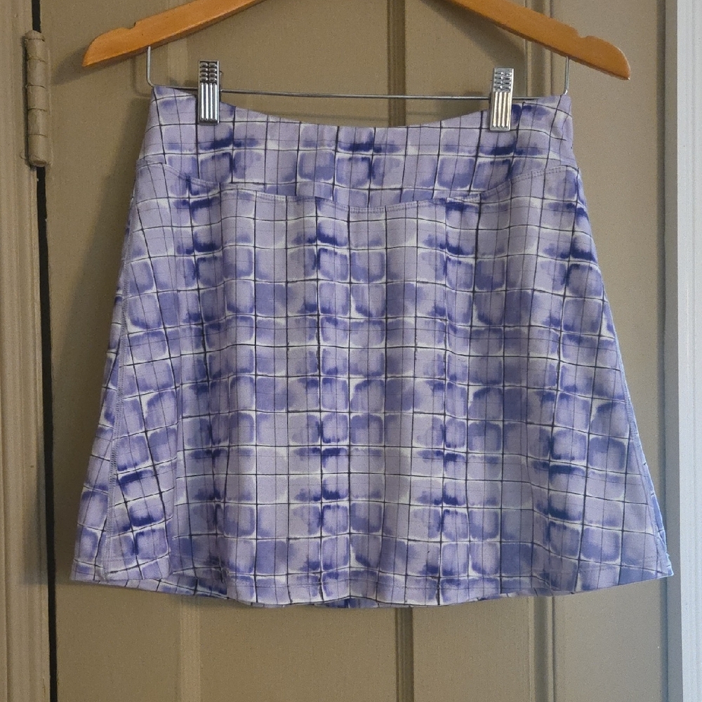 Title Nine Pretty Athletic Skort In Very Good Condition! Purple And Blue.